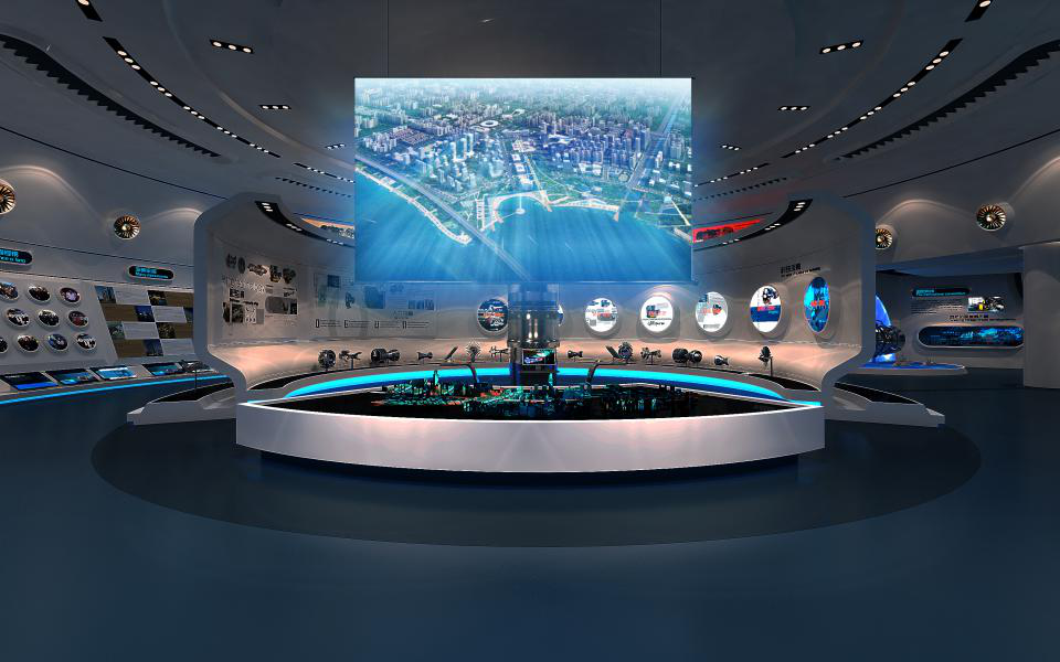 西安航空发动机全系展厅设计